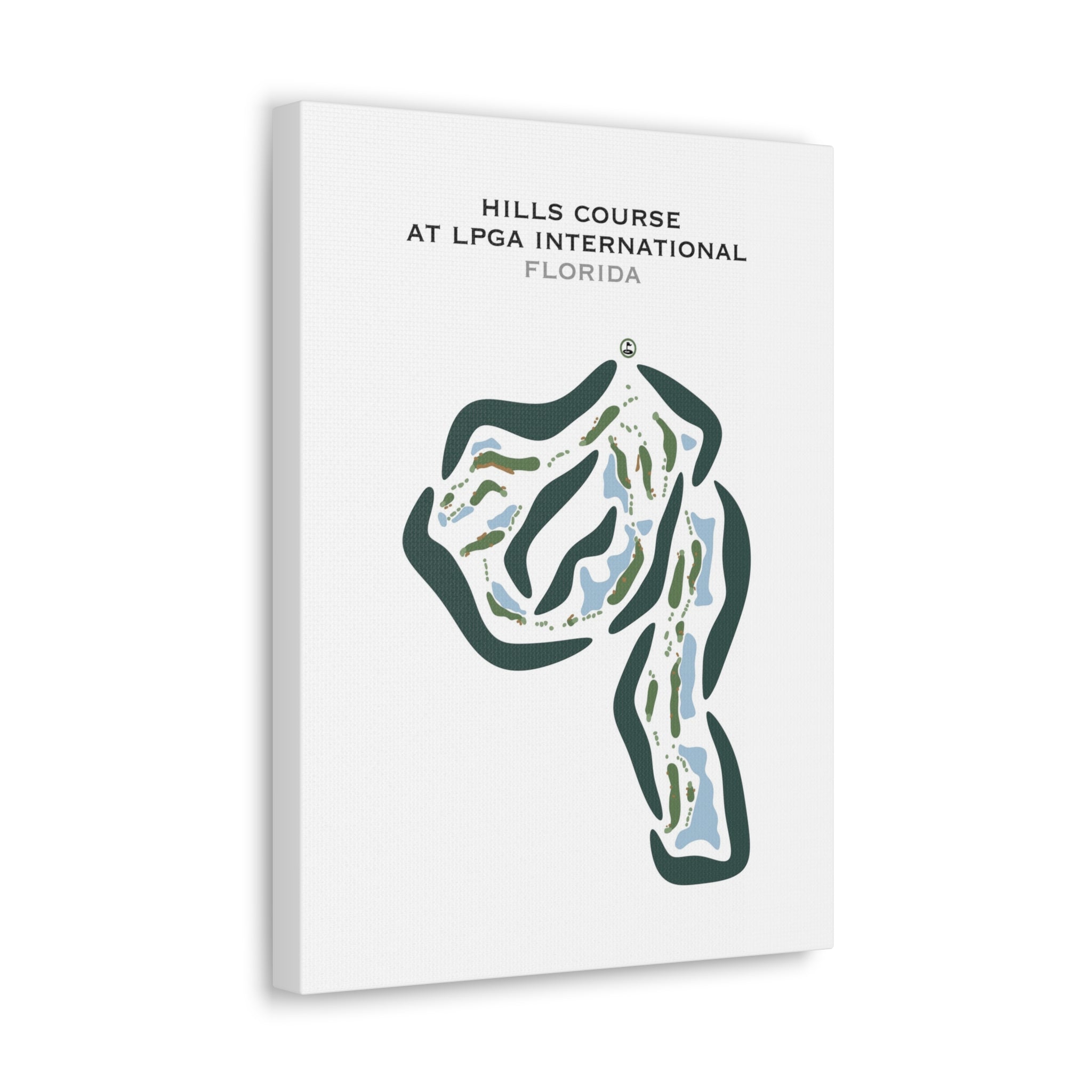 LPGA International - Hills Course, Florida - Printed Golf Courses
