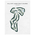 Hilltop Lakes Golf Course, Texas - Printed Golf Courses