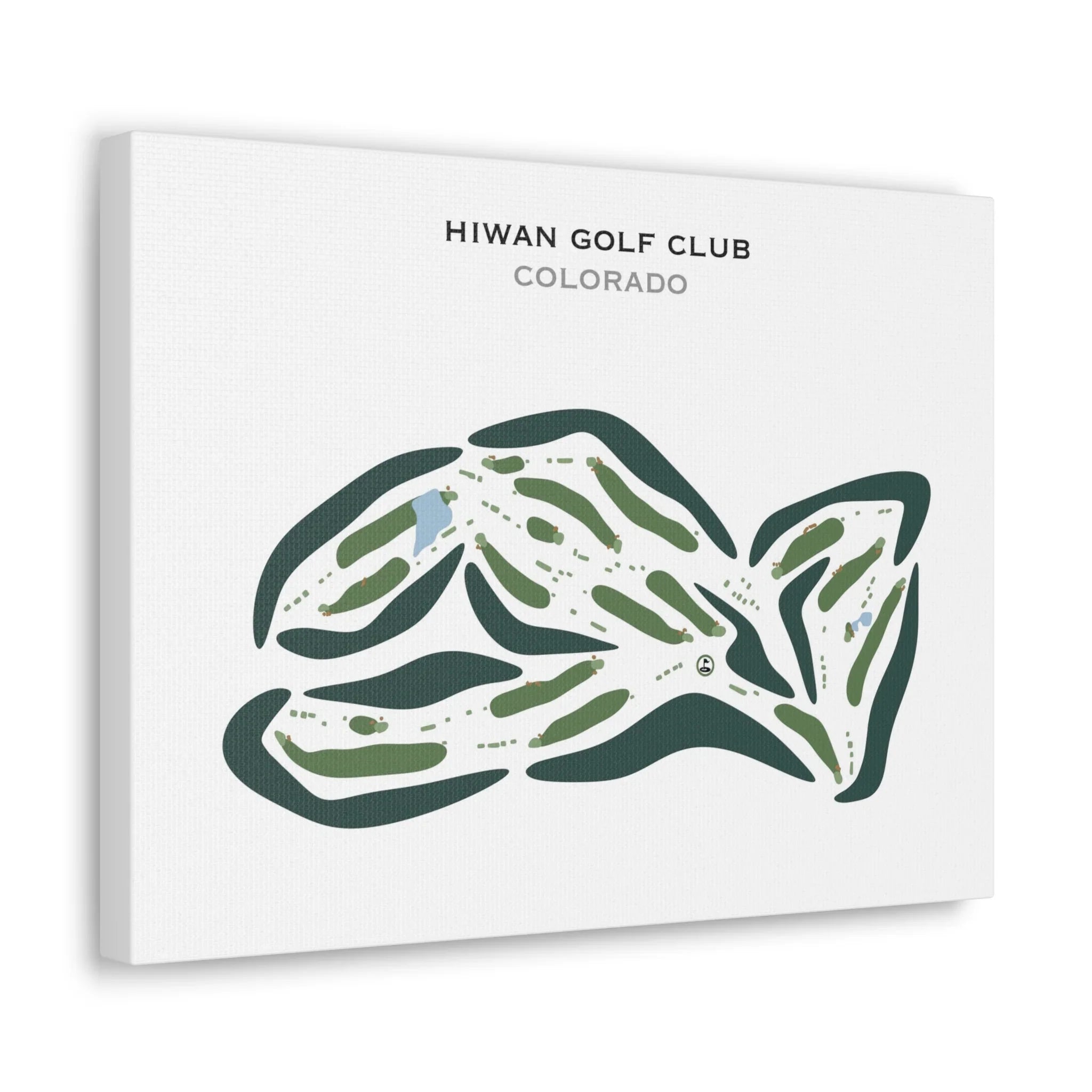 Hiwan Golf Club, Colorado - Printed Golf Courses