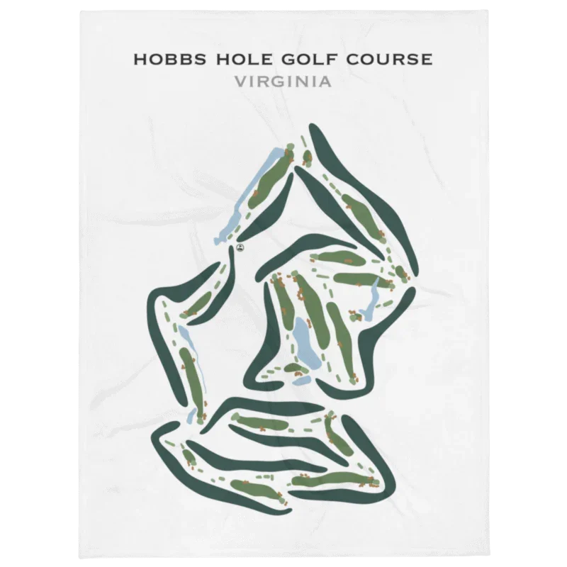 Hobbs Hole Golf Course, Virginia - Printed Golf Courses