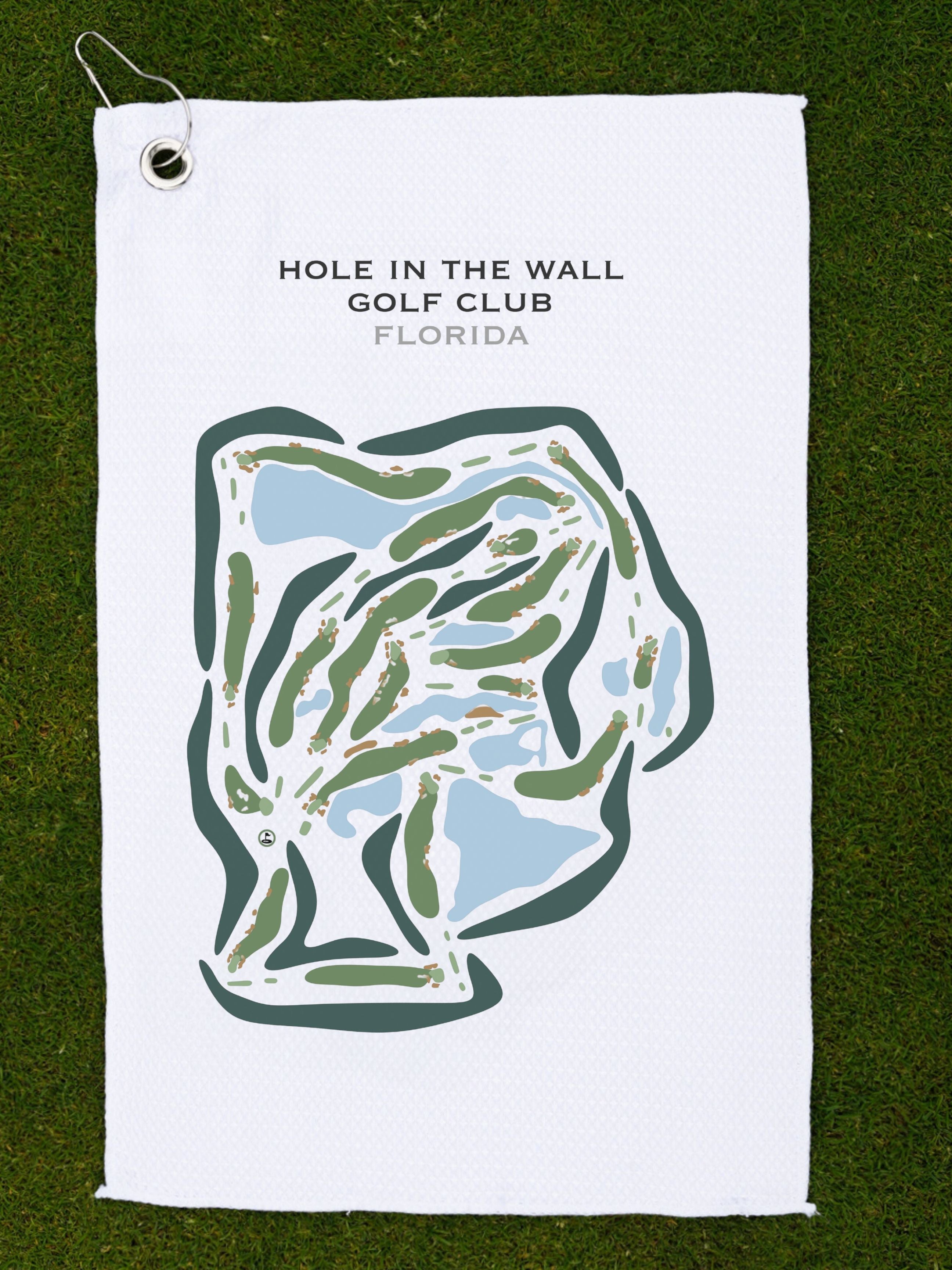 Hole in the Wall Golf Club, Florida - Printed Golf Courses