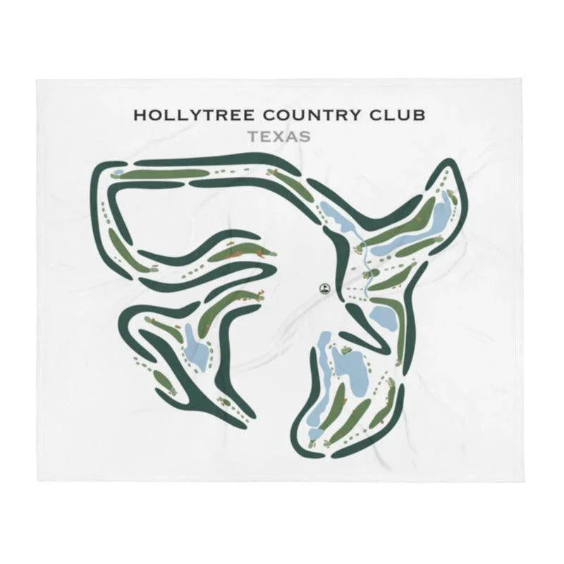 Hollytree Country Club, Texas - Printed Golf Courses