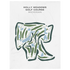 Holly Meadows Golf Course, Michigan - Printed Golf Courses