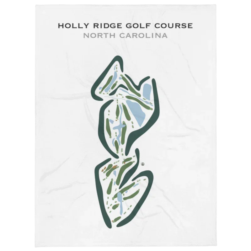 Holly Ridge Golf Course, North Carolina - Printed Golf Courses