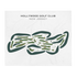 Hollywood Golf Club, New Jersey - Printed Golf Courses