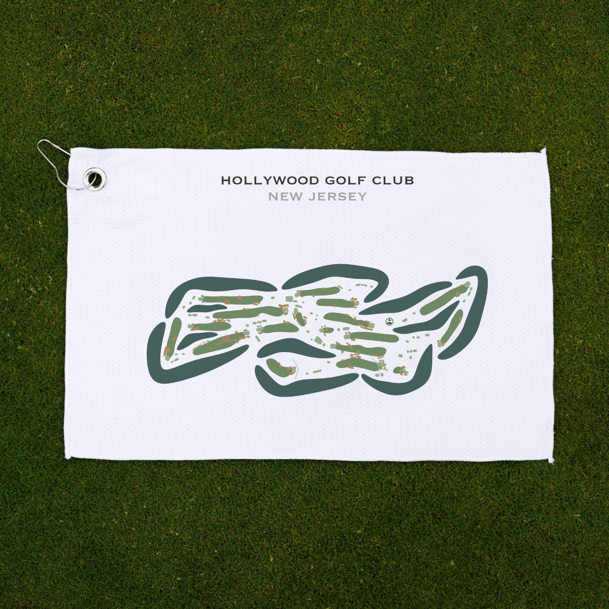 Hollywood Golf Club, New Jersey - Printed Golf Courses