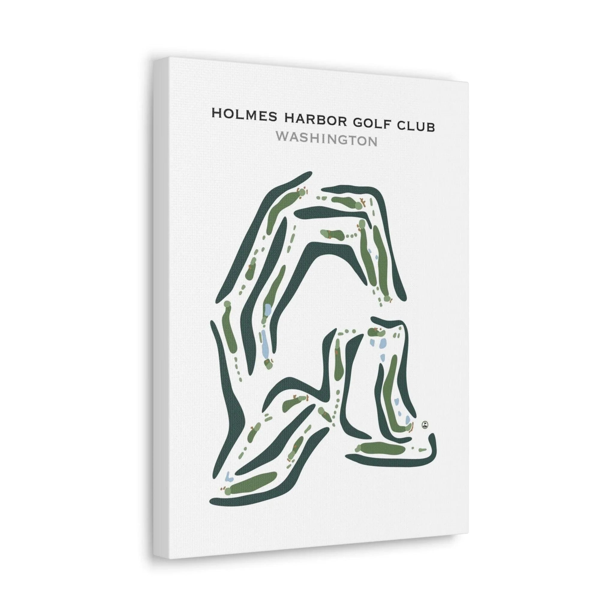 Holmes Harbor Golf Club, Washington - Printed Golf Course