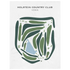 Holstein Country Club, Iowa - Printed Golf Course