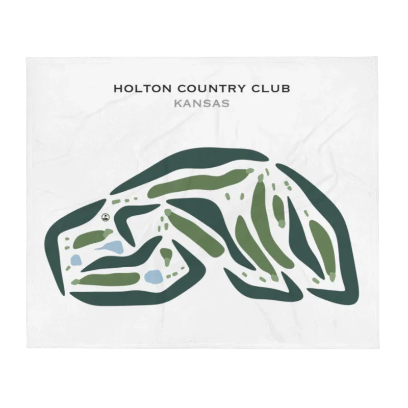 Holton Country Club, Kansas - Printed Golf Courses