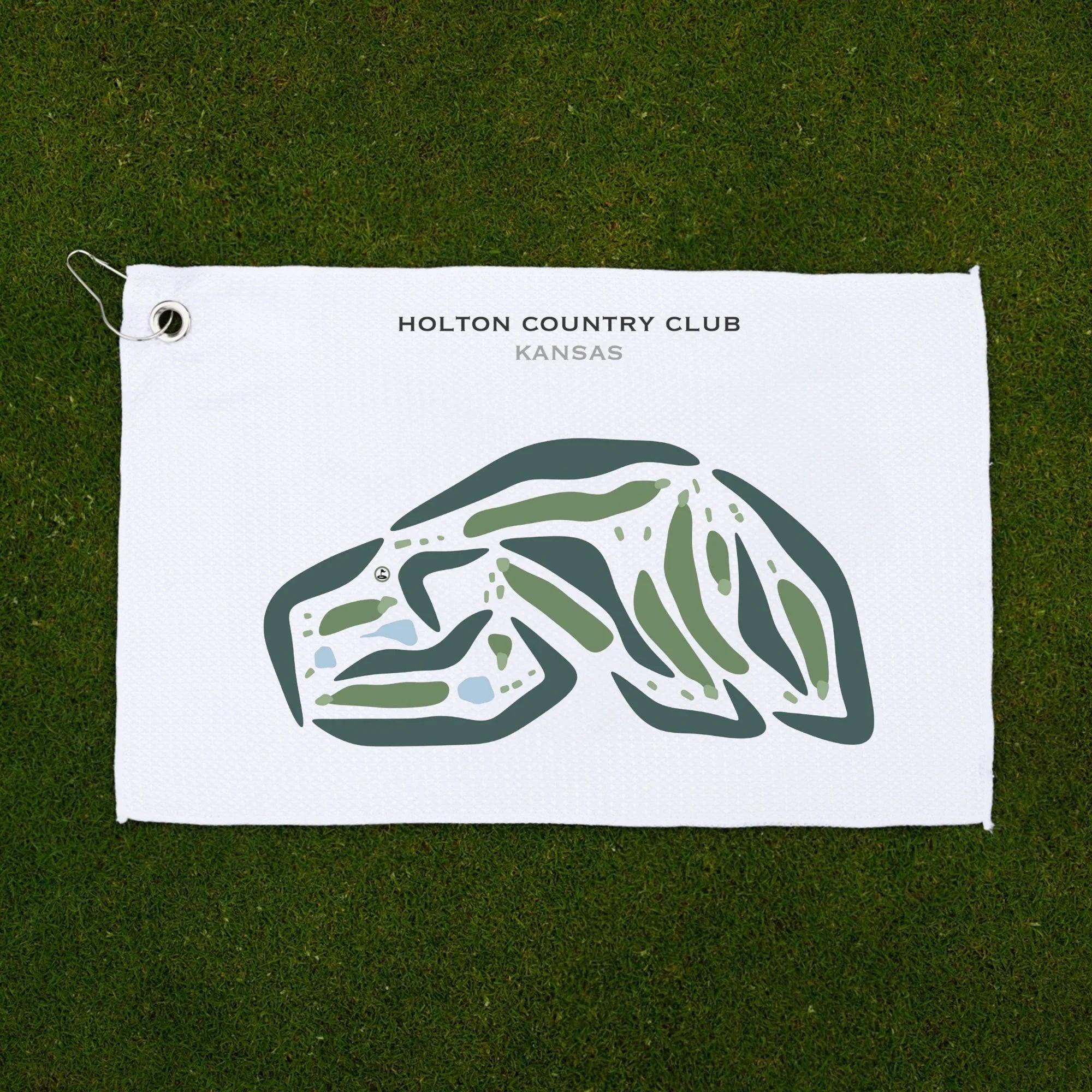 Holton Country Club, Kansas - Printed Golf Courses