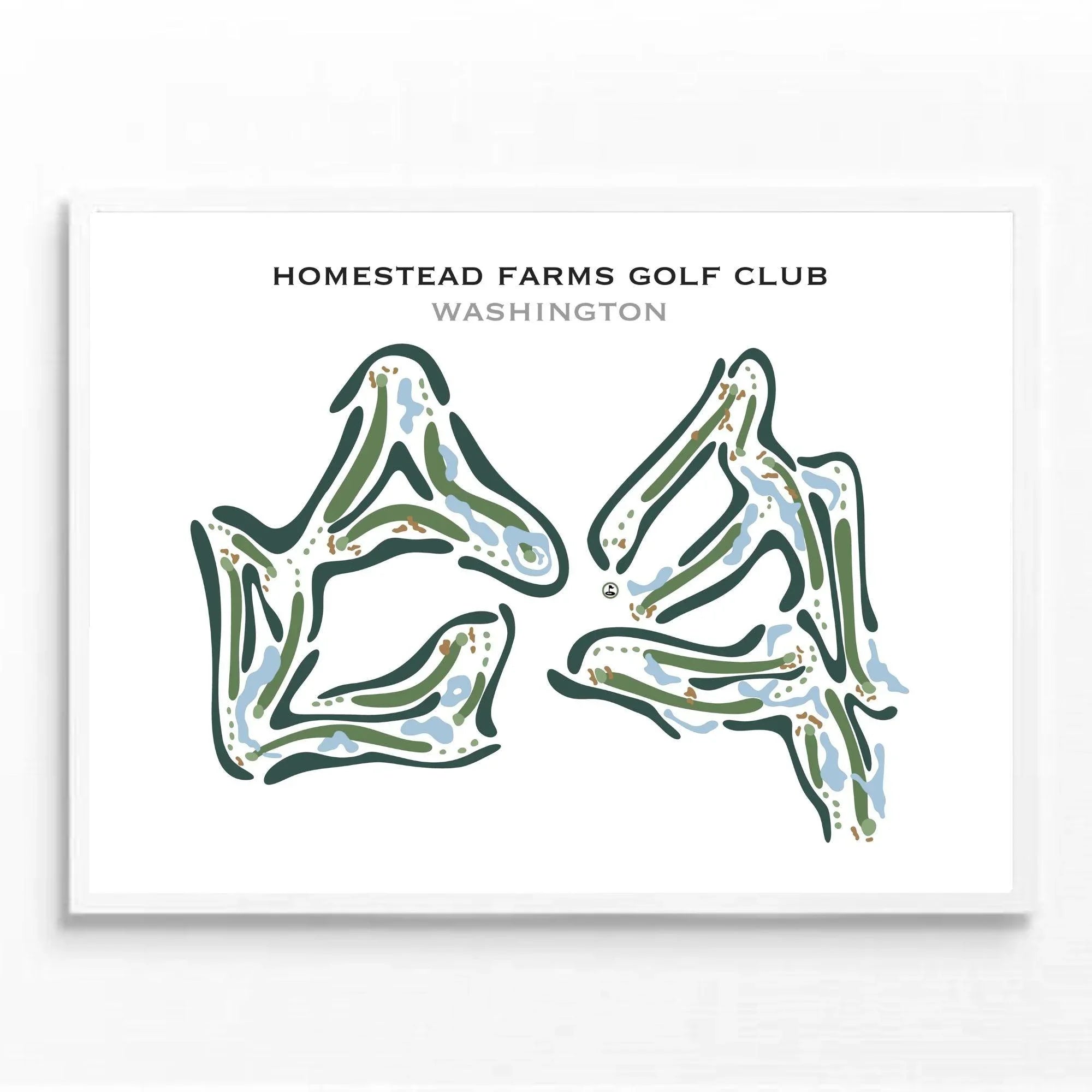 Homestead Farms Golf Club, Washington - Printed Golf Courses