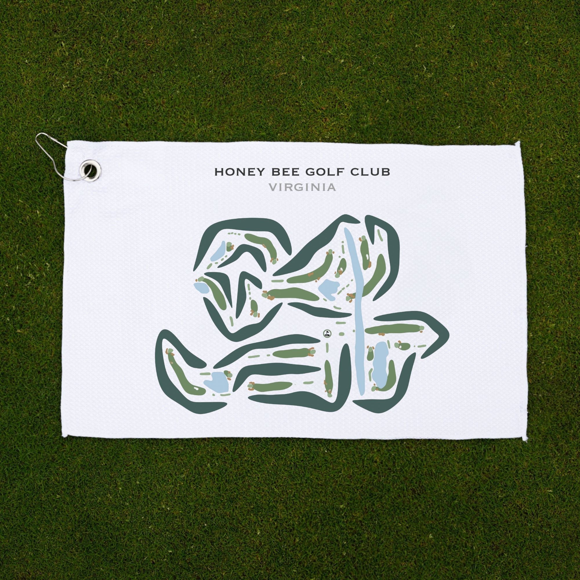 Honey Bee Golf Club, Virginia - Printed Golf Courses
