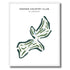 Hoover Country Club, Alabama - Printed Golf Course