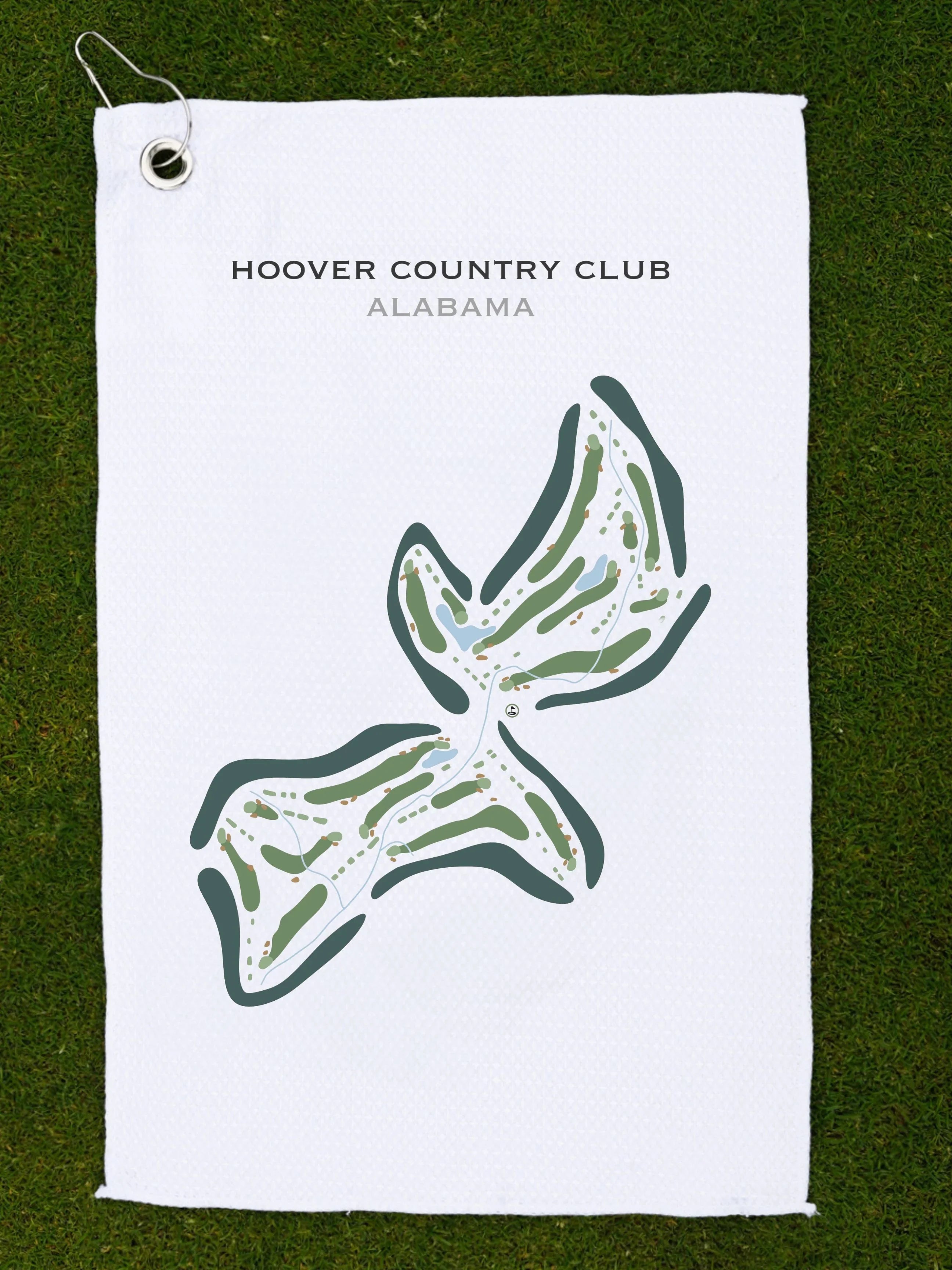 Hoover Country Club, Alabama - Printed Golf Course