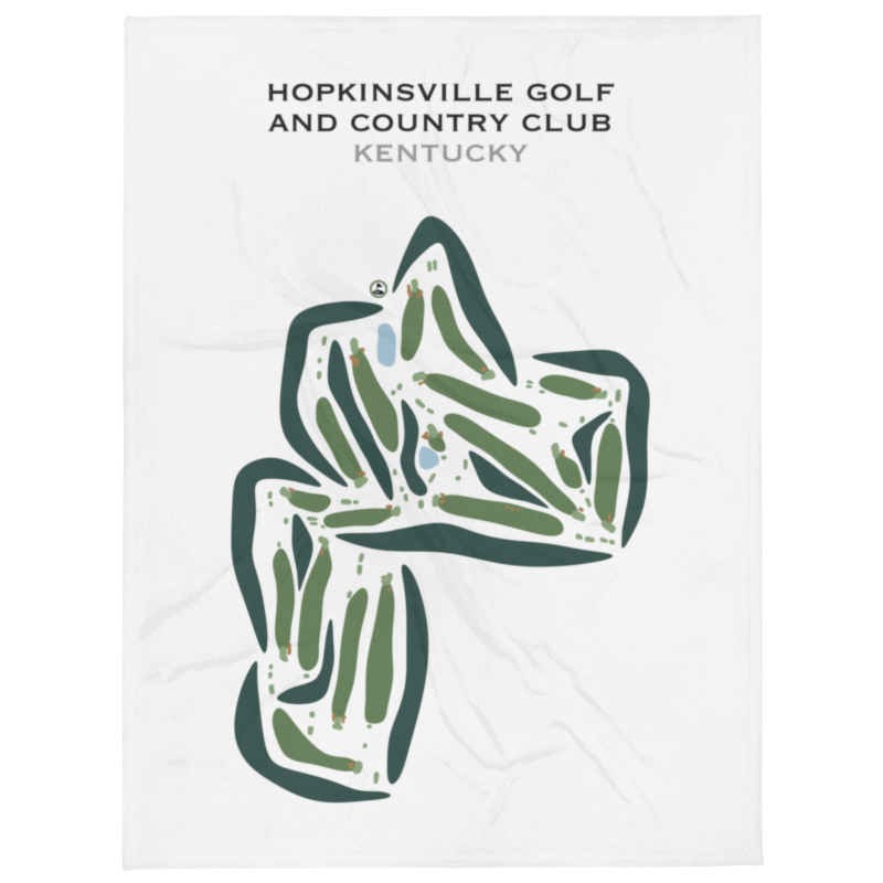 Hopkinsville Golf & Country Club, Kentucky - Printed Golf Courses