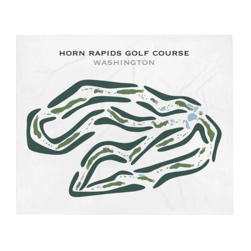 Horn Rapids Golf Course, Washington - Printed Golf Course