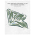 Hot Springs Country Club, Arlington Course, Arkansas - Printed Golf Course