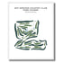 Hot Springs Country Club, Park Course, Arkansas - Printed Golf Course