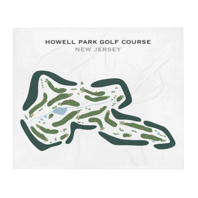 Howell Park Golf Course, New Jersey - Printed Golf Courses