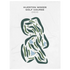 Hueston Woods Golf Course, Ohio - Printed Golf Courses