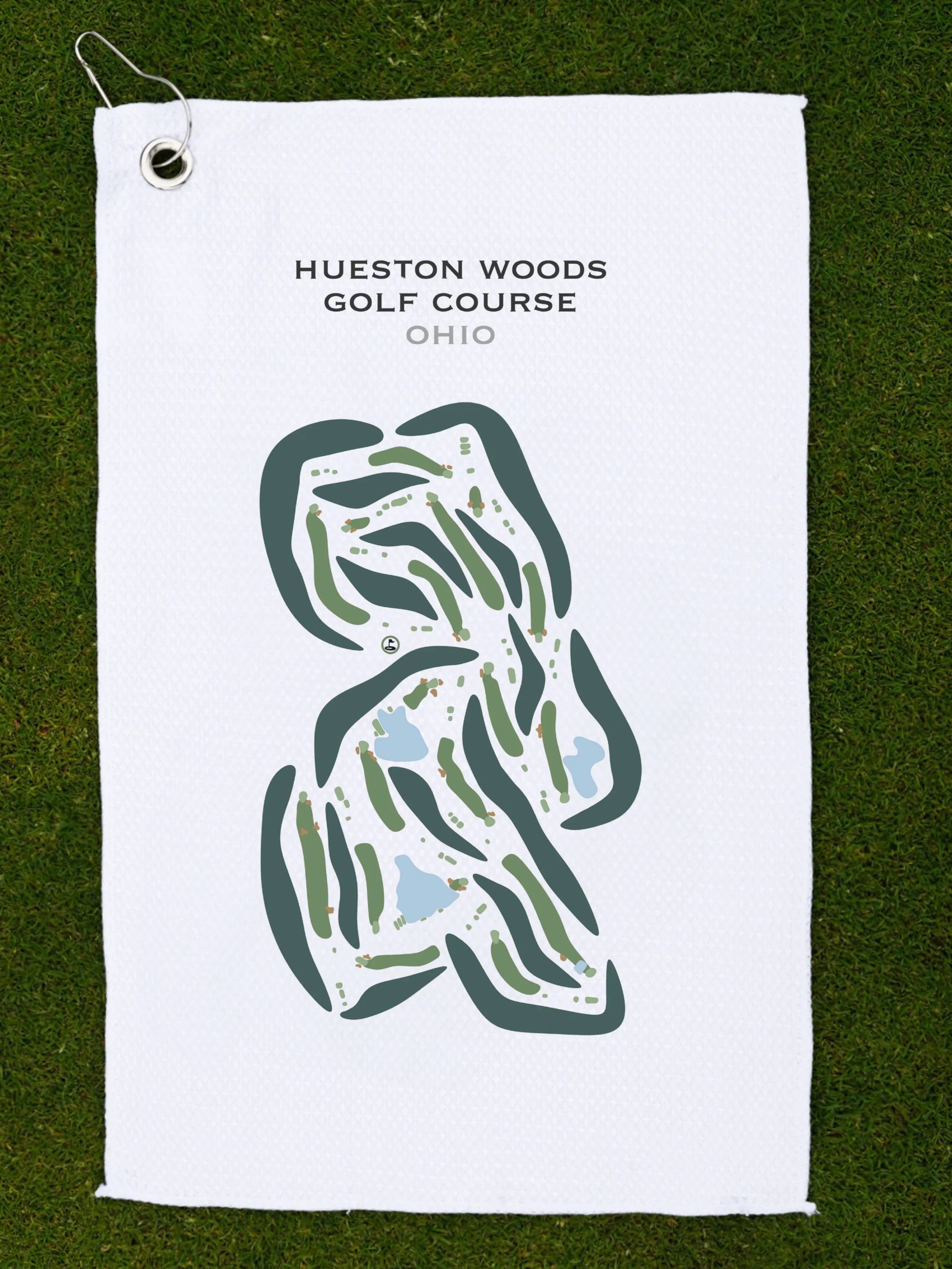 Hueston Woods Golf Course, Ohio - Printed Golf Courses