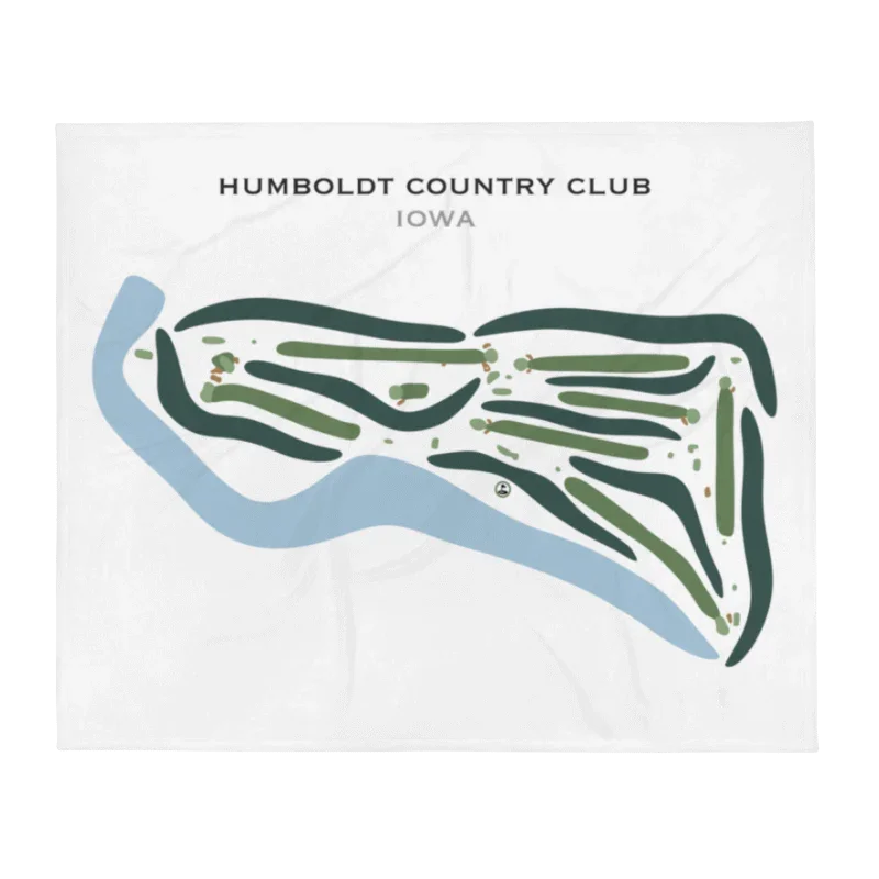Humboldt Country Club, Iowa - Printed Golf Courses