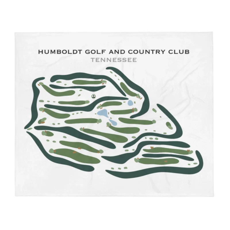 Humboldt Golf and Country Club, Tennessee - Printed Golf Courses