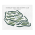 Humboldt Golf and Country Club, Tennessee - Printed Golf Courses