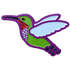 Hummingbird Crystal Ball Marker & Hat Clip by ReadyGOLF
