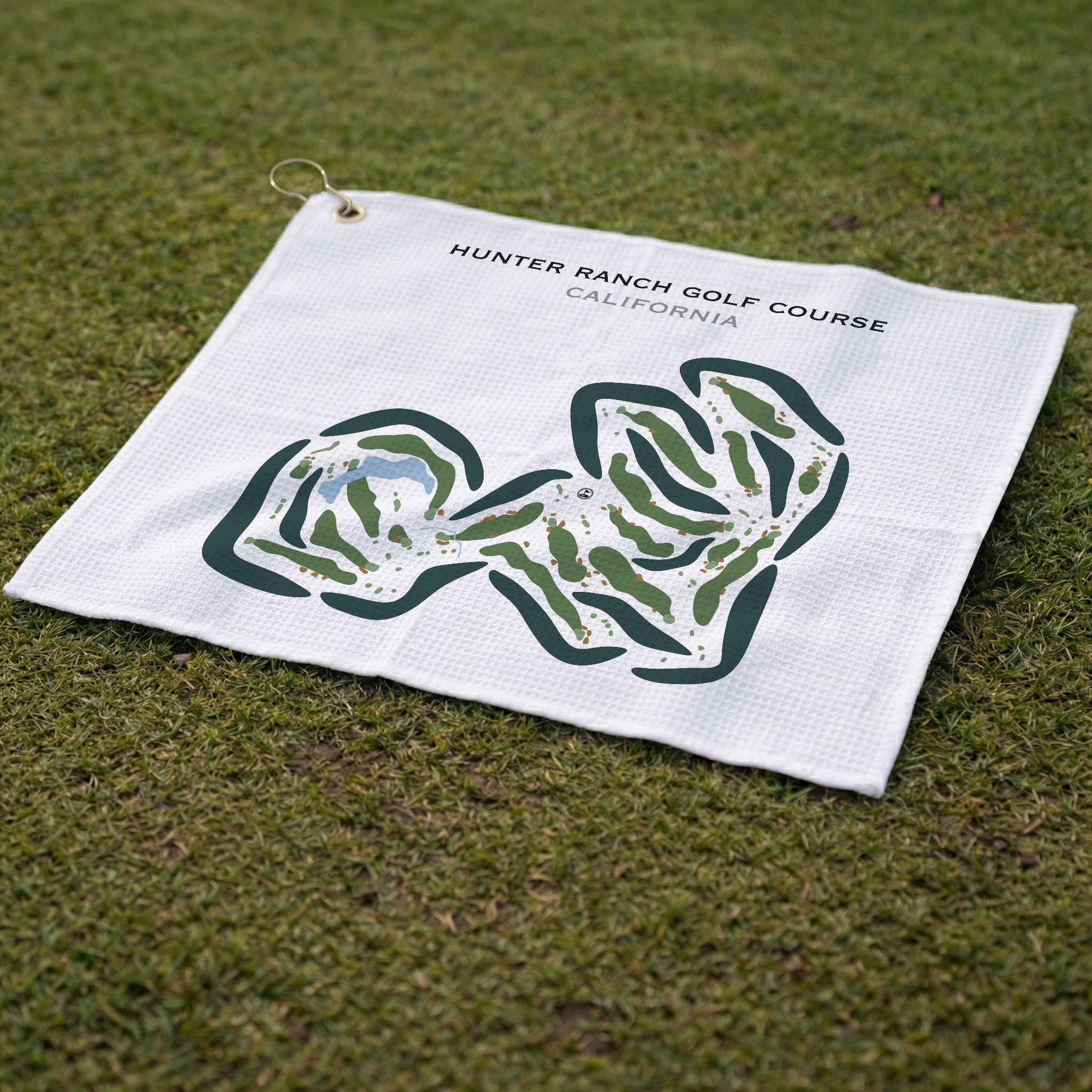 Hunter Ranch Golf Course, California - Printed Golf Courses