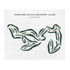 Hunting Hills Country Club, Virginia - Printed Golf Courses