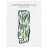 Huntingdale Golf Club, Australia - Printed Golf Courses