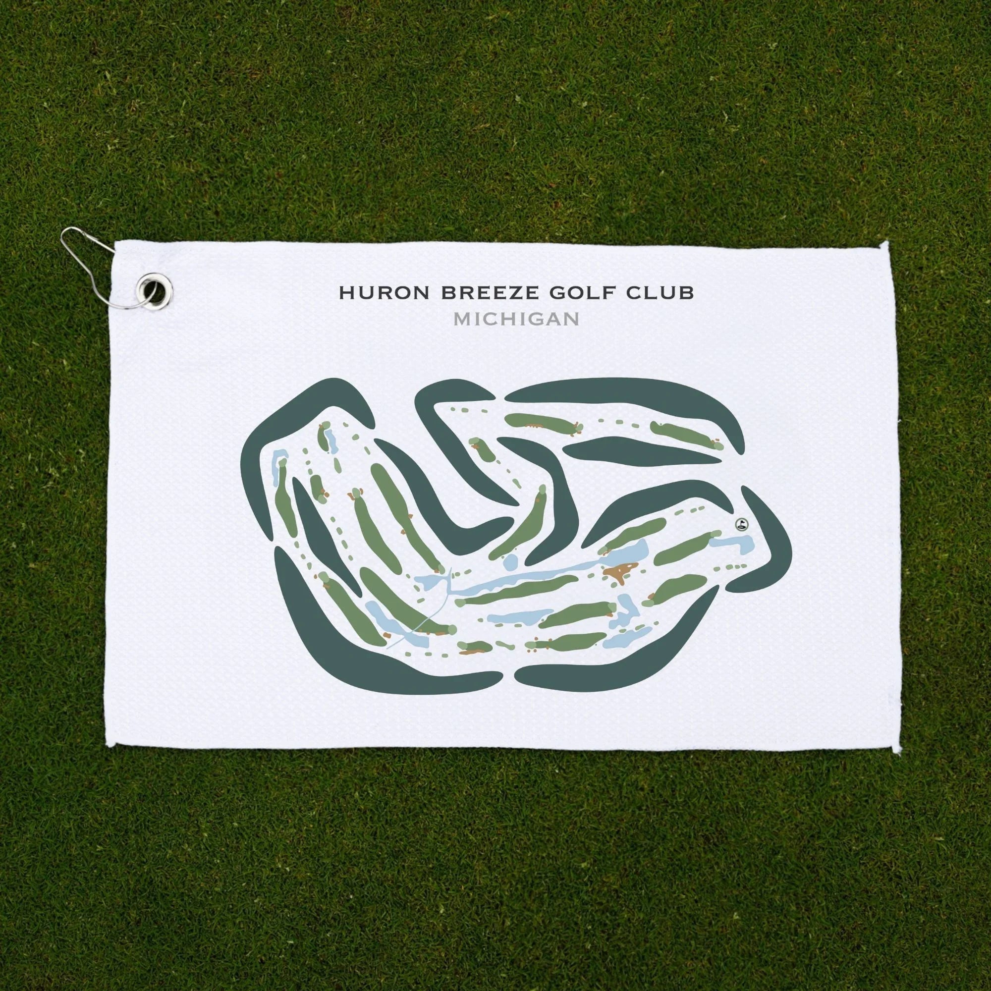Huron Breeze Golf Club, Michigan - Printed Golf Courses
