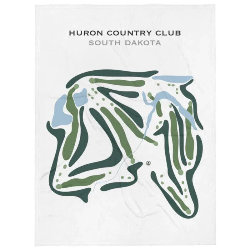 Huron Country Club, South Dakota - Printed Golf Courses