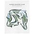 Huron Country Club, South Dakota - Printed Golf Courses