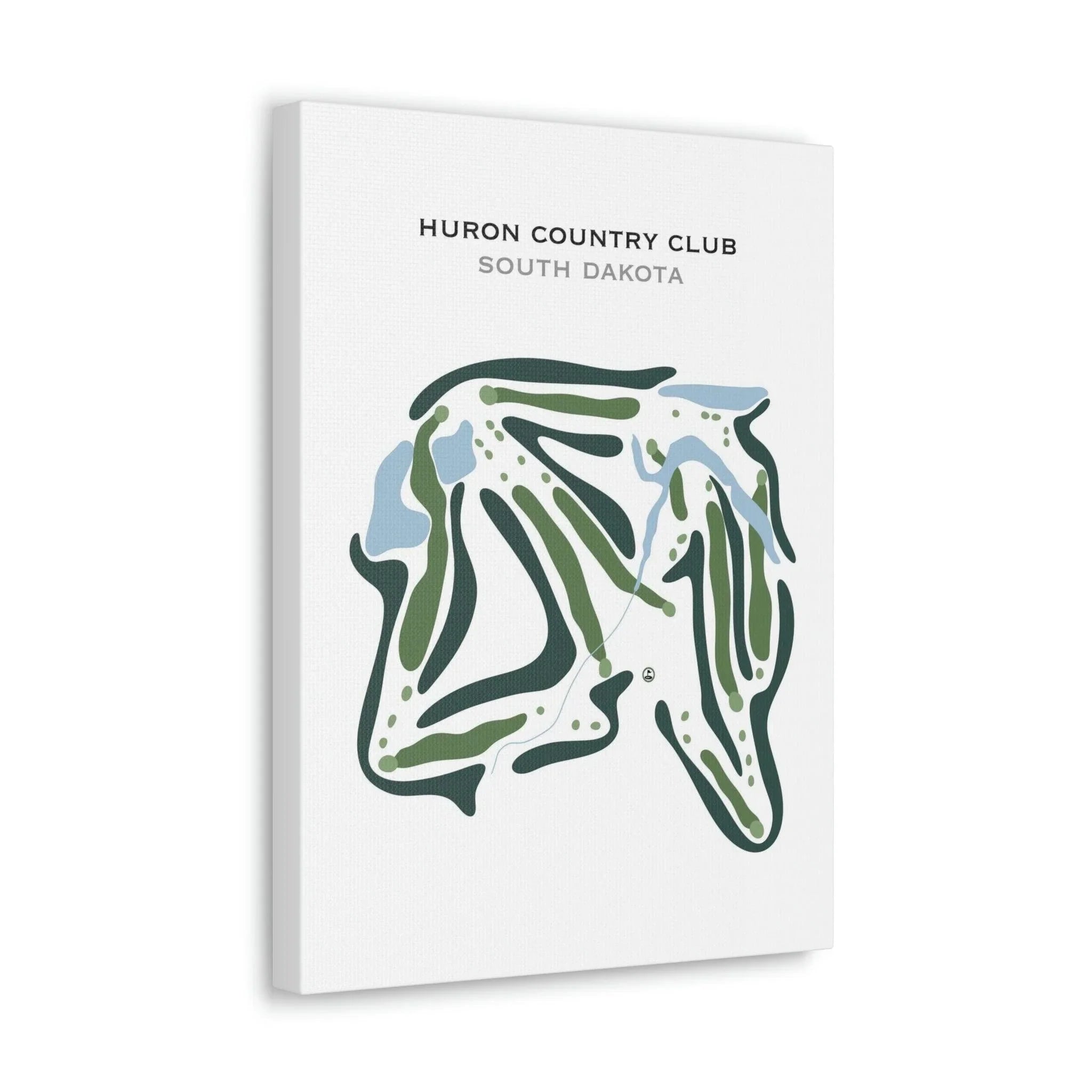 Huron Country Club, South Dakota - Printed Golf Courses