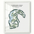 Hurricane Creek Country Club, Texas - Printed Golf Courses