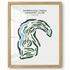 Hurricane Creek Country Club, Texas - Printed Golf Courses