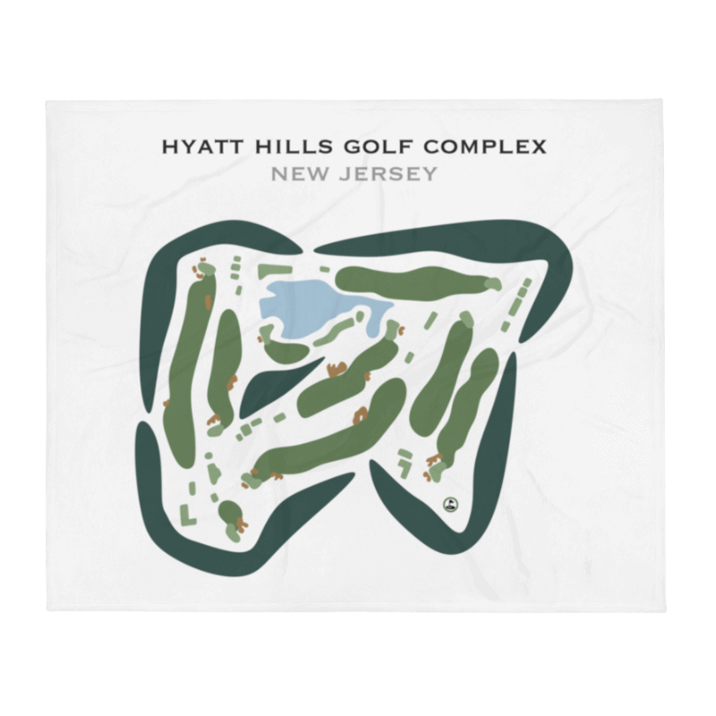 Hyatt Hills Golf Complex, New Jersey - Printed Golf Courses