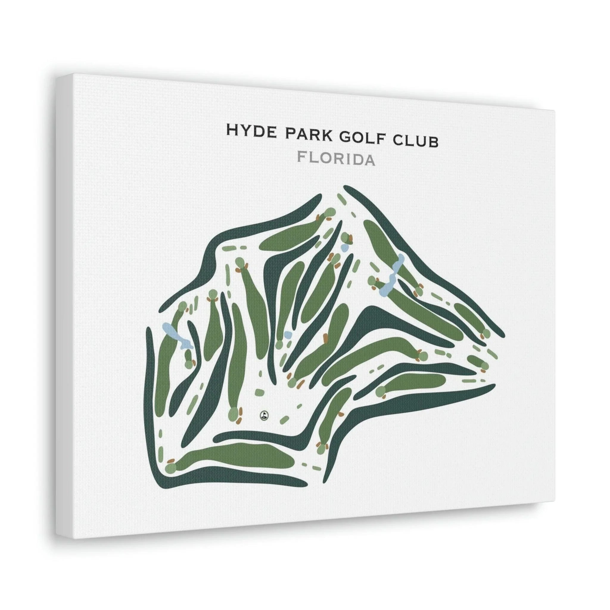 Hyde Park Golf Club, Florida - Printed Golf Courses