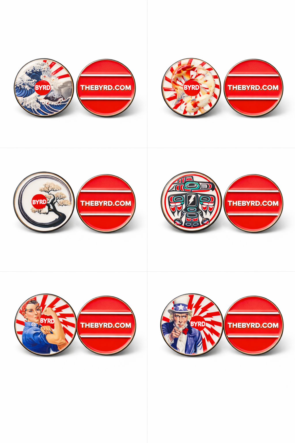 THE BYRD BALL MARKERS - Collectibles