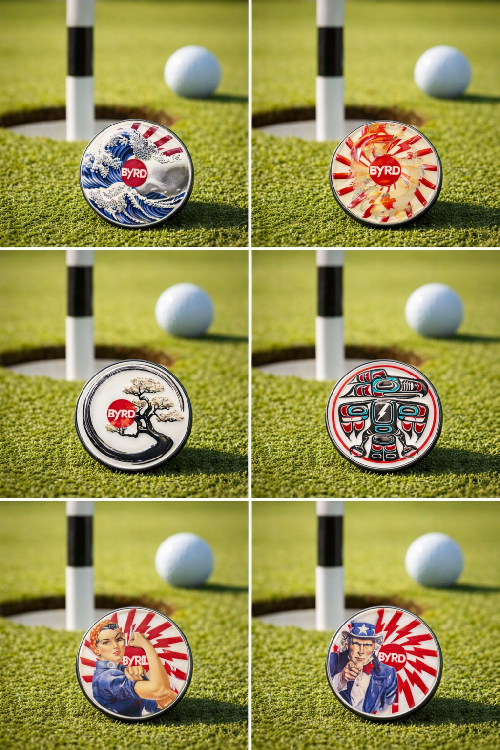 THE BYRD BALL MARKERS - Collectibles