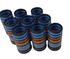 Custom NEW .370 Golf Ferrules Black Orange Neon Blue Iron Ferrules 7 Pack