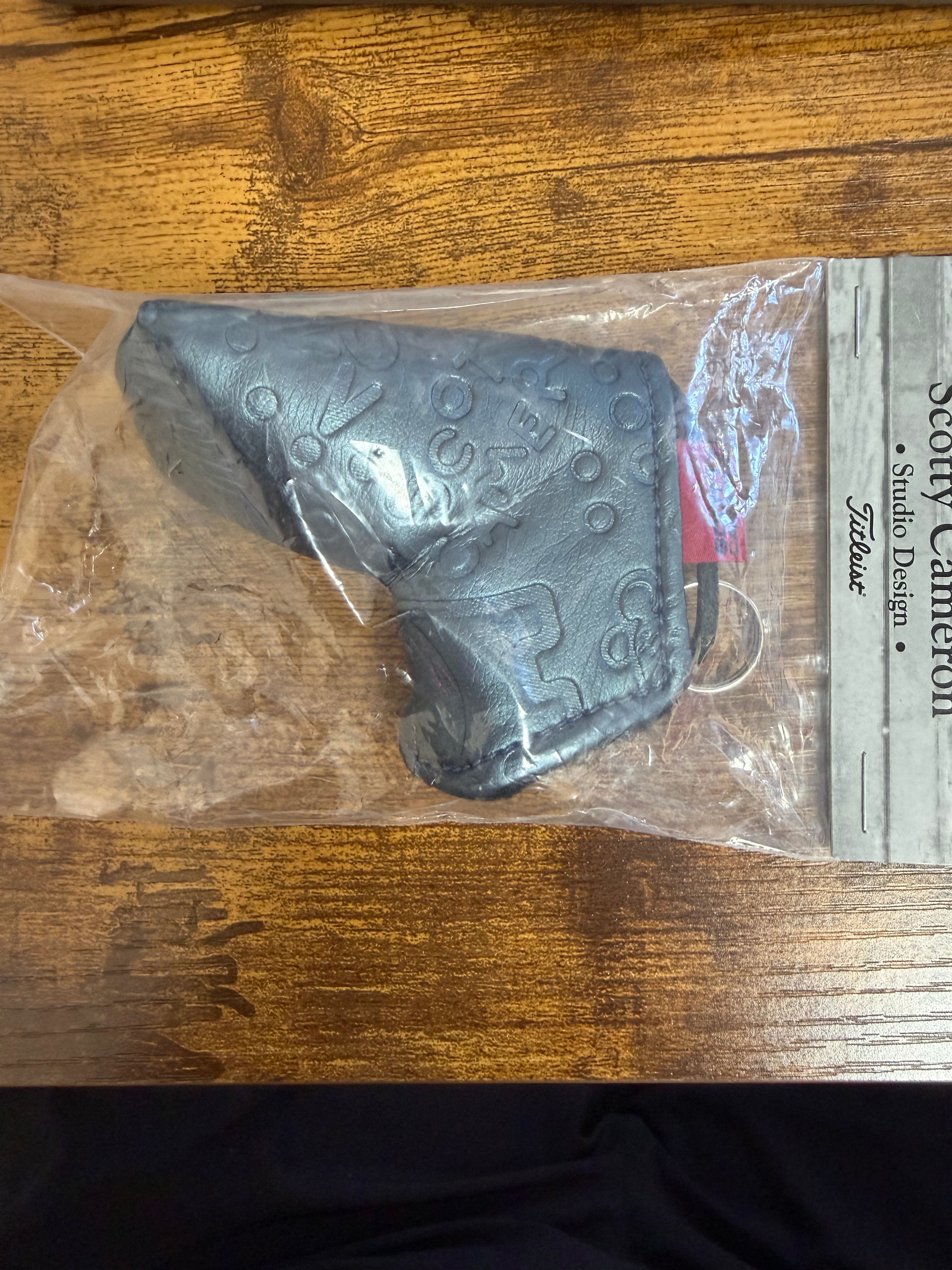 Scotty Cameron 2023 Mini Headcover Key Fob - Gunmetal Blue