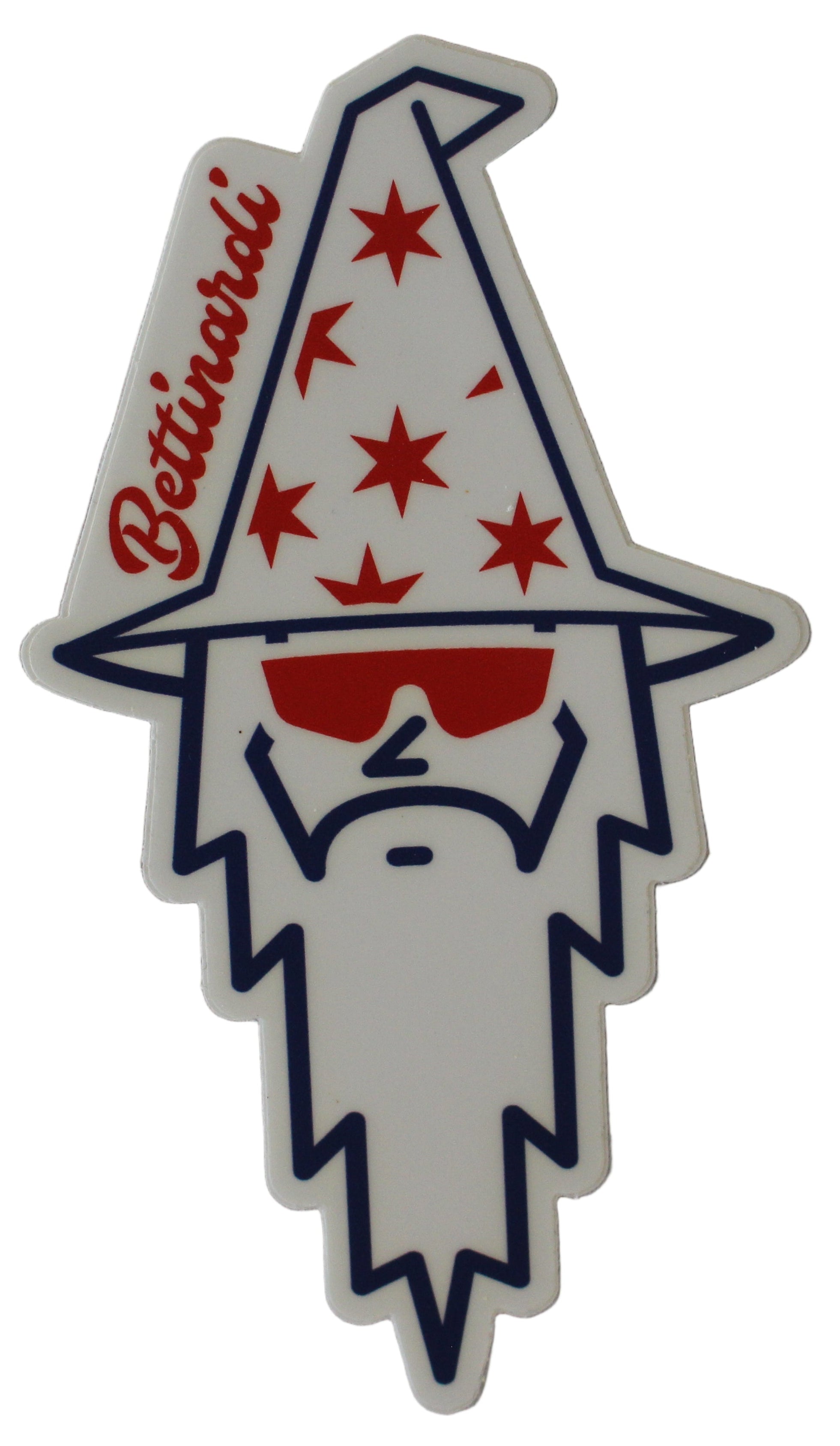 Bettinardi - USA Wizard Sticker Red/White/Blue 5.0" x 3.0" Diameter
