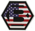 Bettinardi - Bettinardi USA Logo Hexagon Sticker 5.0" Diameter