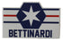 Bettinardi - USA Star Rectangle Sticker Red/White/Blue 5.0" x 3.5" Diameter