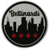Bettinardi - Chicago Skyline Circle Sticker 5.0" Diameter