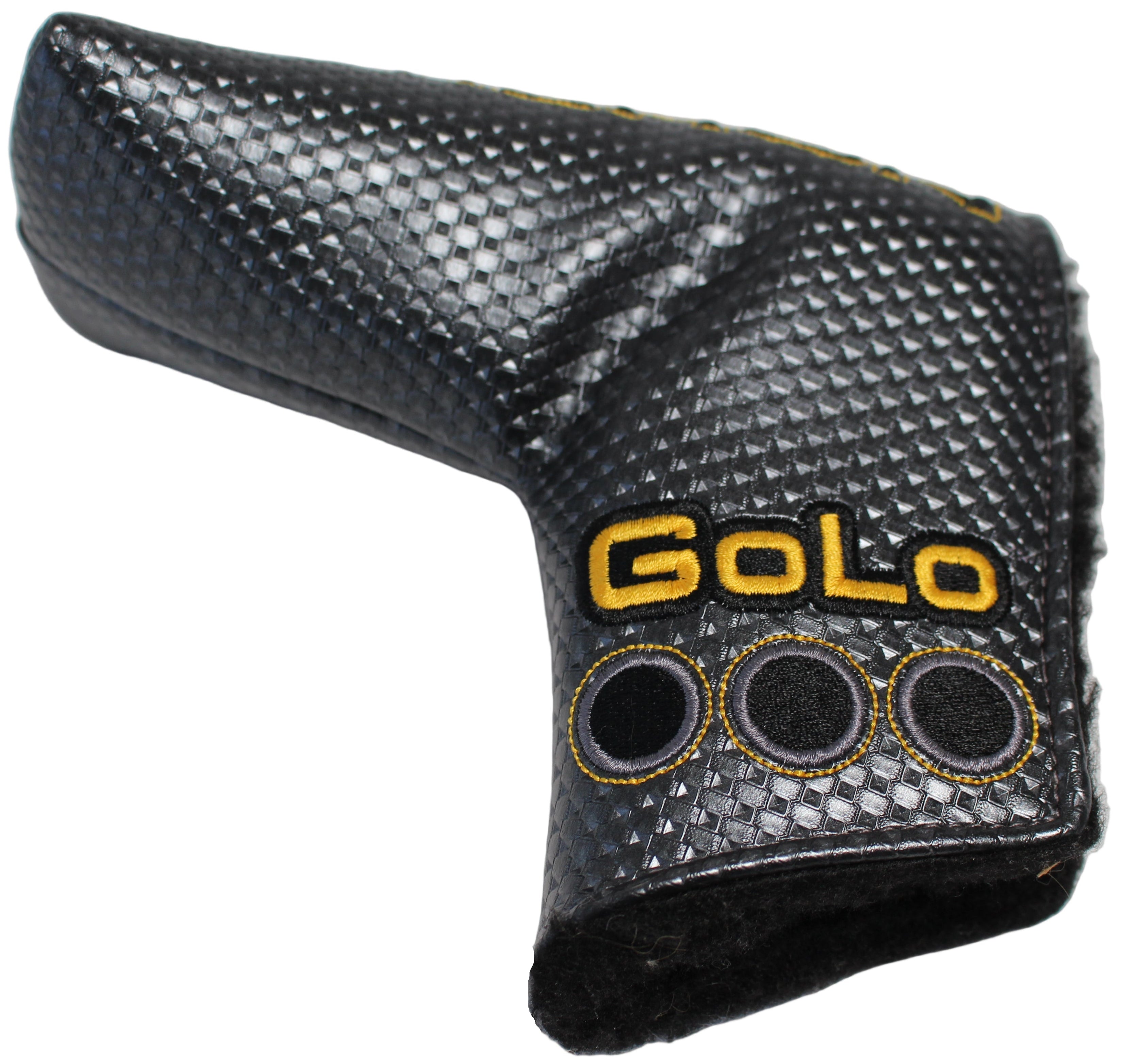 Scotty Cameron Silver/Yellow GoLo Stock Blade Putter Headcover
