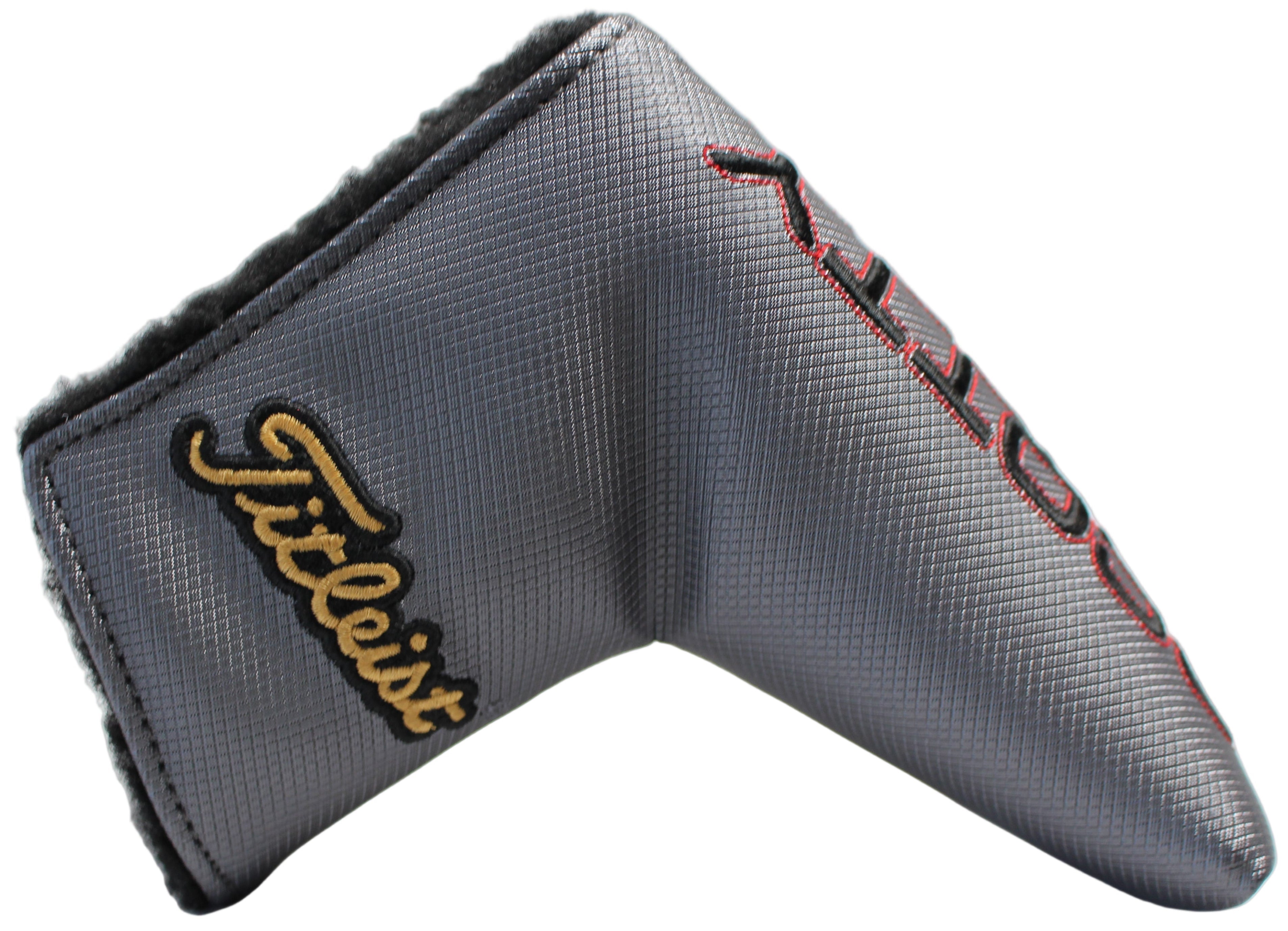Scotty Cameron Grey/Gold Stock Blade Putter Headcover